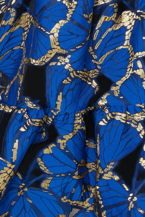 Hayden Butterfly Jacquard Dress