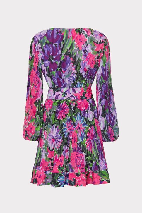 Liv Fall Garden Pleated Dress