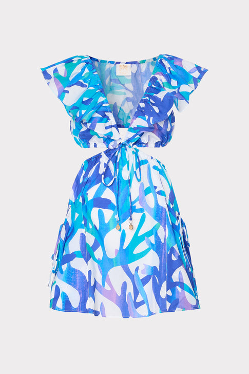 Delilah Under The Sea Cover-Up Dress Blue Multi Image 1 of 5