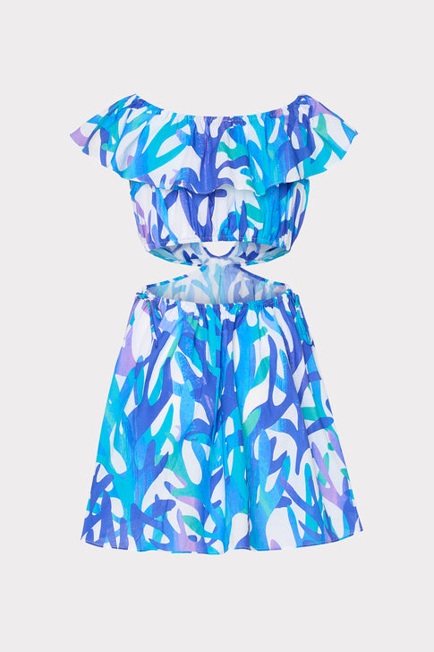 Delilah Under The Sea Cover-Up Dress Blue Multi Image 5 of 5