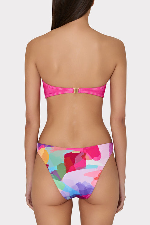 Margot Rainbow Waterfall Bikini Top Multi Image 3 of 4