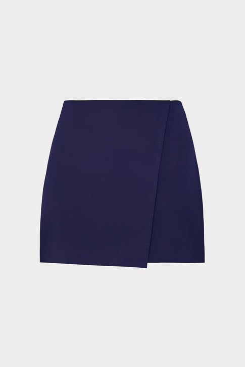 Evalyn Crepe Skort Navy Image 1 of 4