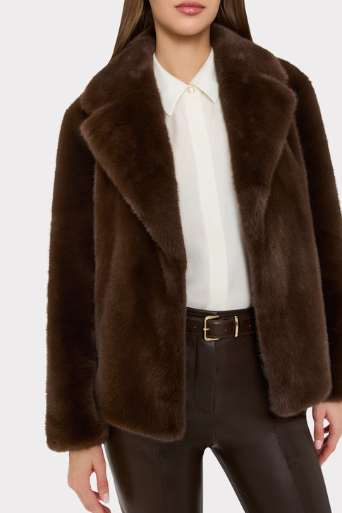 Harlow Faux Mink Coat