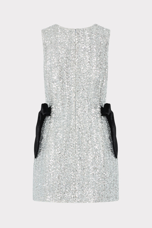 Bella Sequin Bow Mini Dress