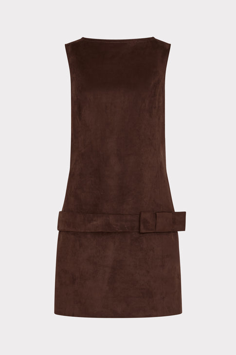 Fern Faux Suede Mini Dress