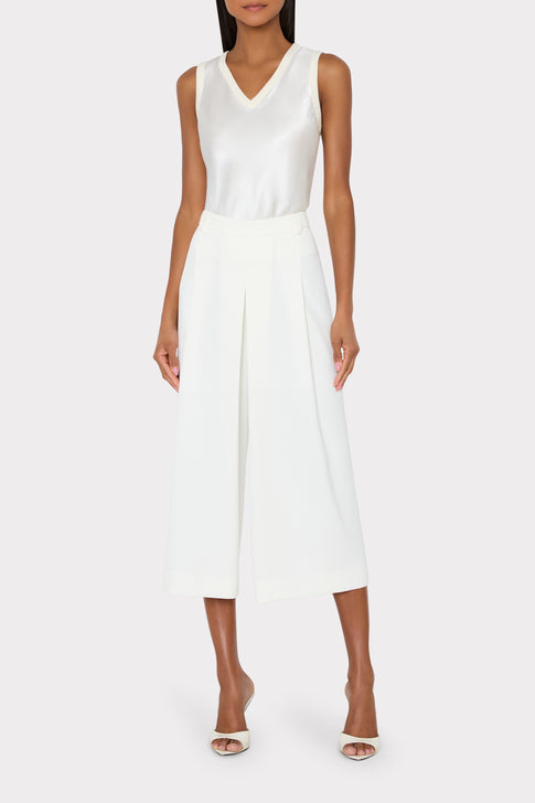 Layla Pleated Culottes Pant