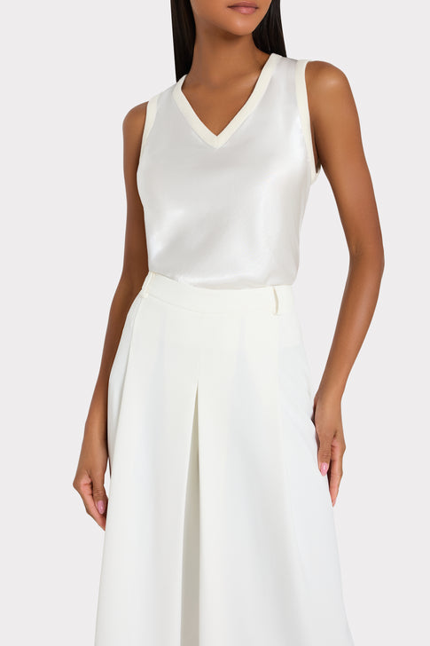 Layla Pleated Culottes Pant