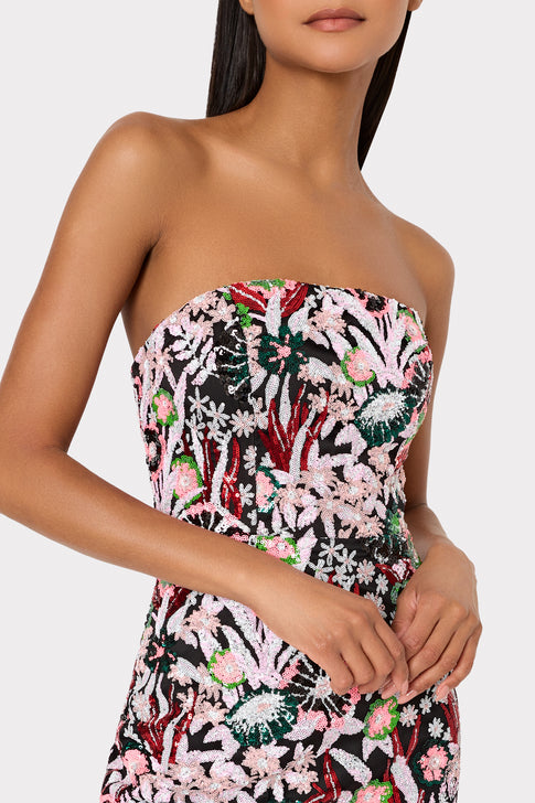 Orion Pink Wildflower Dress Light Pink Multi Image 3 of 4