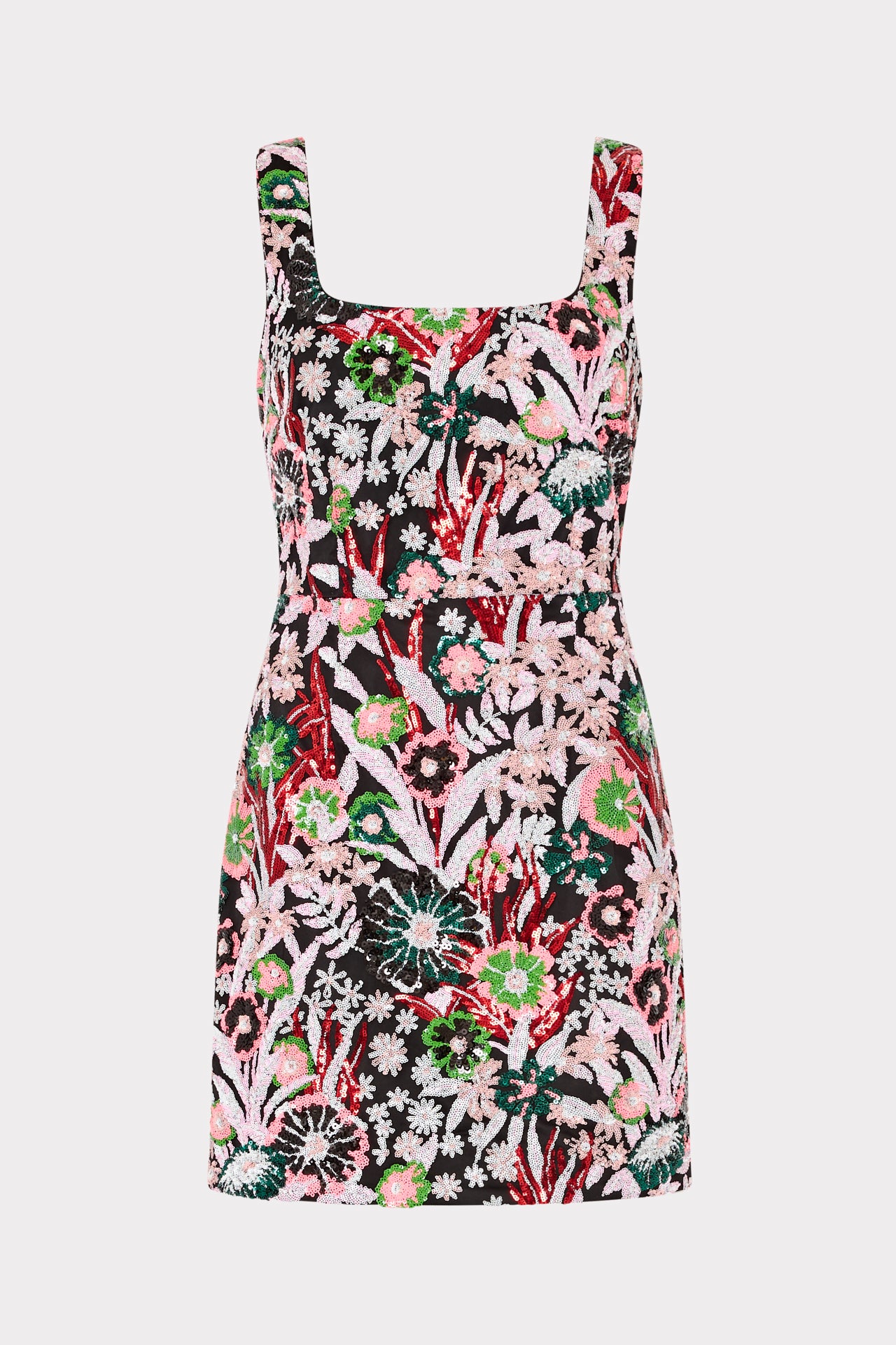 Milly Wildflower Sequin Mini Dress - Lt Pink Multi Milly Wildflower Sequin Mini Dress - Lt Pink Multi