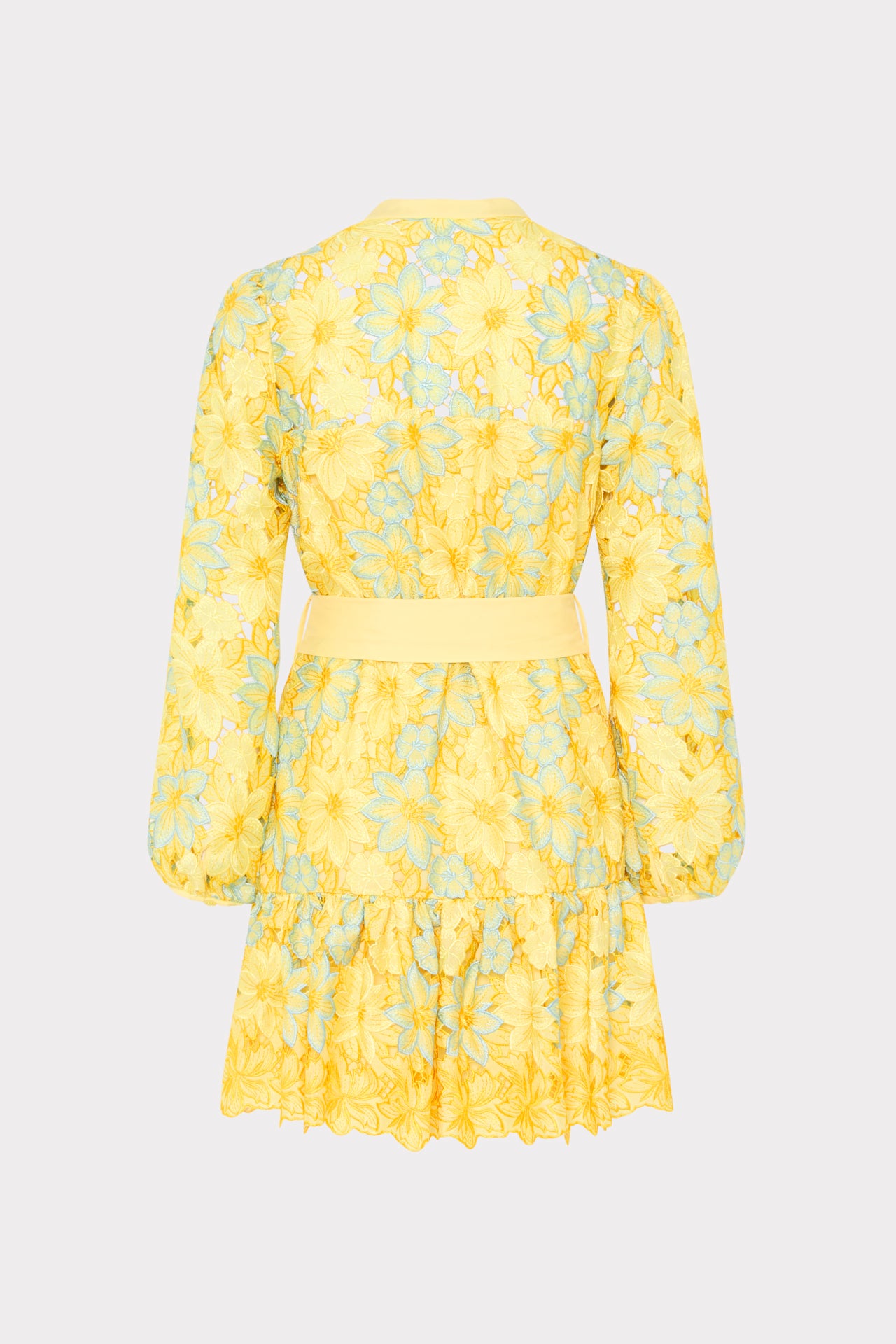 Nellie Lace Dress in Yellow Multi | Milly Nellie Lace Dress in Yellow Multi | Milly