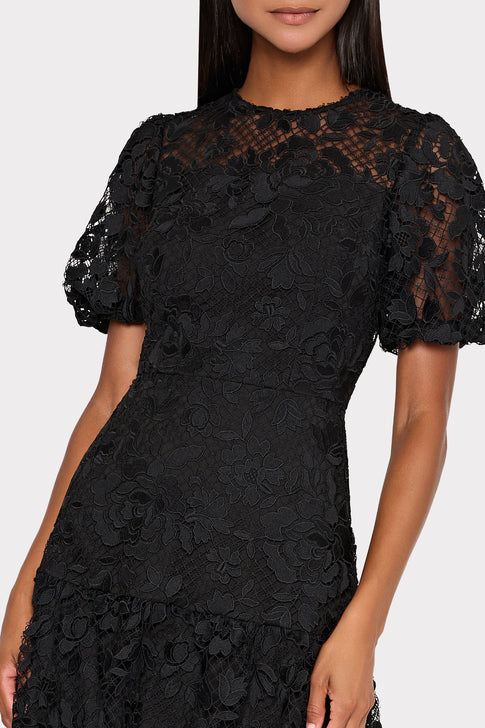 Yasmin Rose Mosaic Mini Dress Black Image 3 of 5