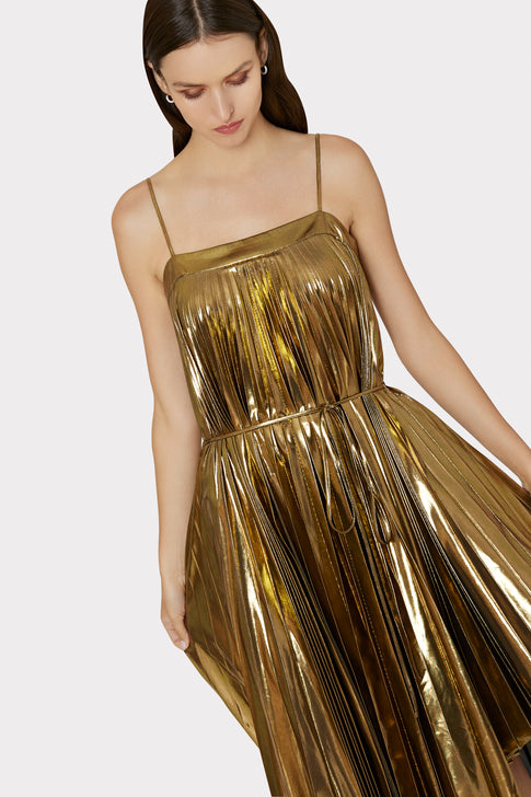 Metallic Formal dresses and evening gowns for Women | Lyst