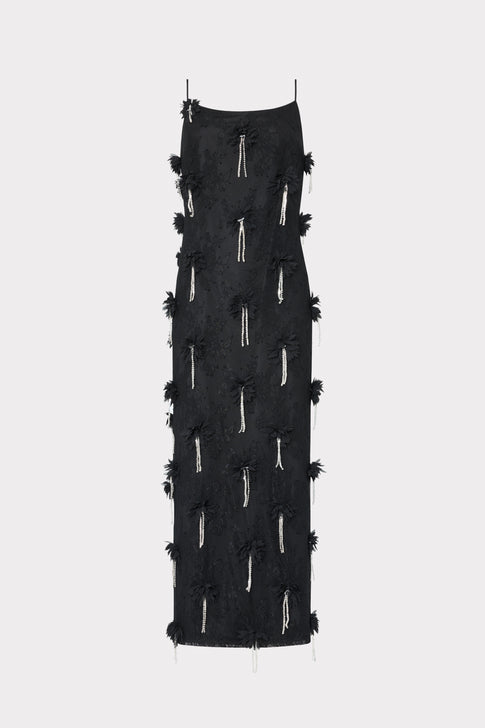 Lily 3D Lace Maxi Dress