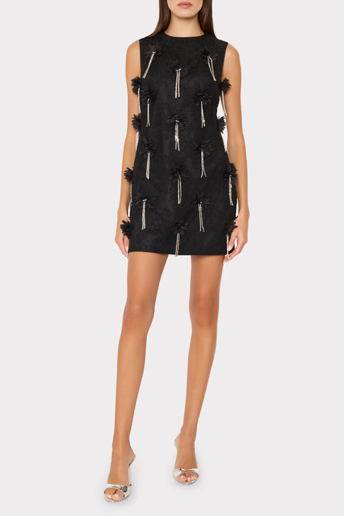 Ivette 3D Lace Mini Dress