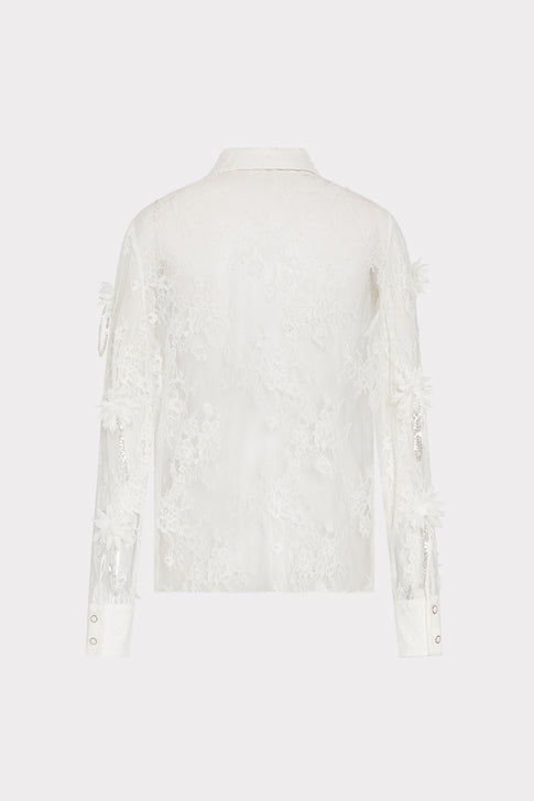 Ashton Floral Lace Blouse