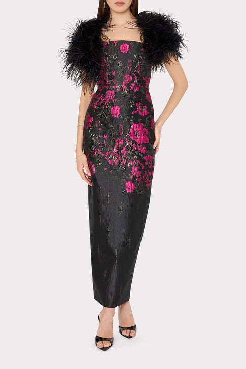Feather Bolero Black Image 2 of 5