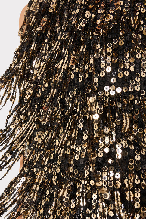 Royce Fringe Sequins Top