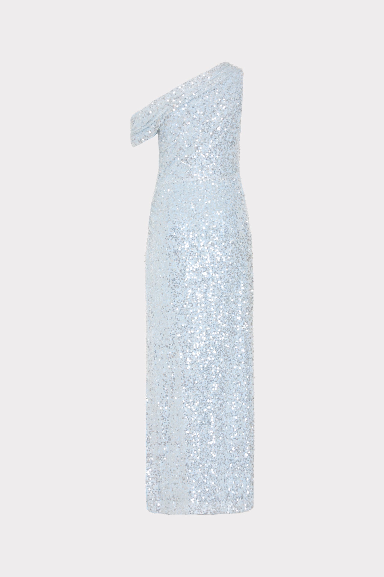 Stevie Sequin Maxi Dress in Light Blue | MILLY Stevie Sequin Maxi Dress in Light Blue | MILLY