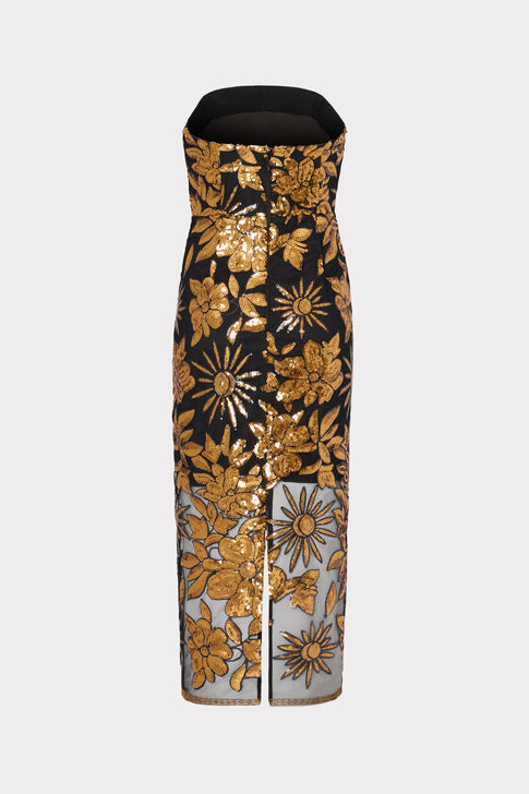 Kait Holiday Nights Sequins Dress