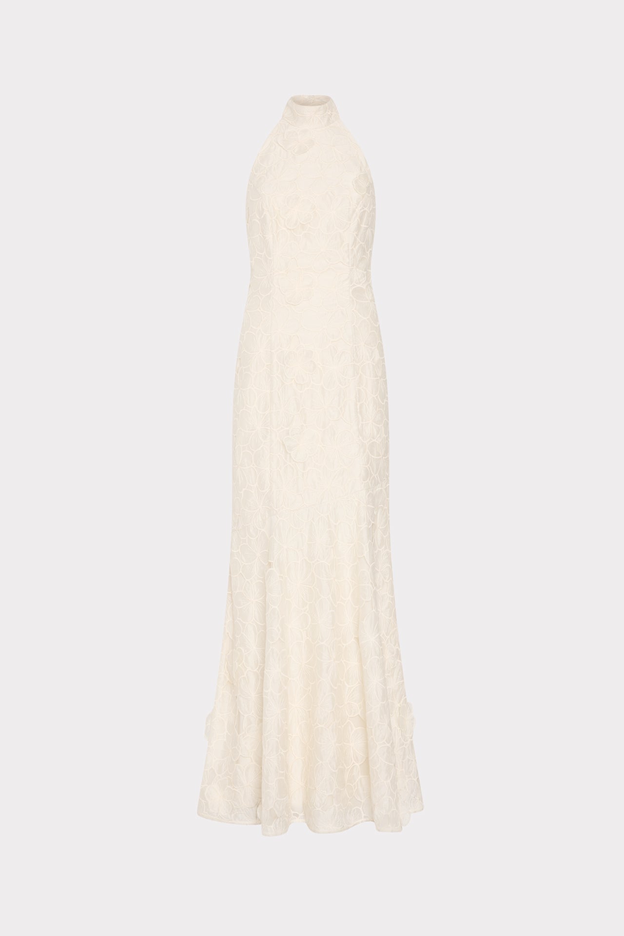 Josefina Embroidered Maxi Dress in Ecru | Milly Josefina Embroidered Maxi Dress in Ecru | Milly
