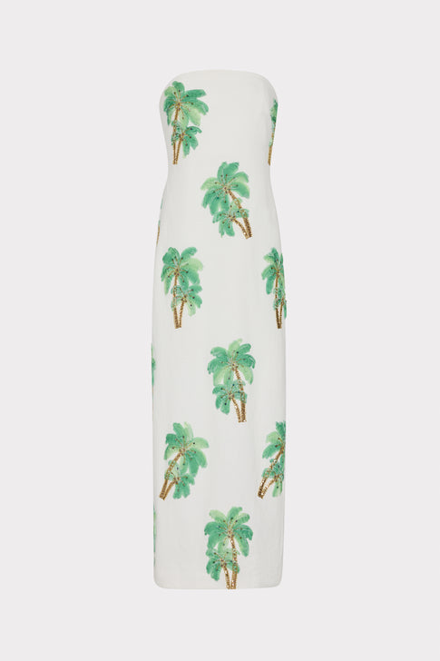 sachin and babi light blue dress Long Sleeve Green Embroidered Floral Maxi Dress on Luulla main image 0