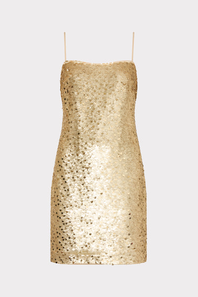 Milly Colette Dot Sequin Mini Dress