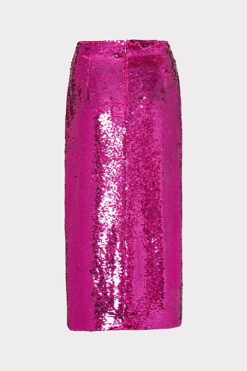 Santanna 3D Sequins Skirt Pink Image 4 of 4