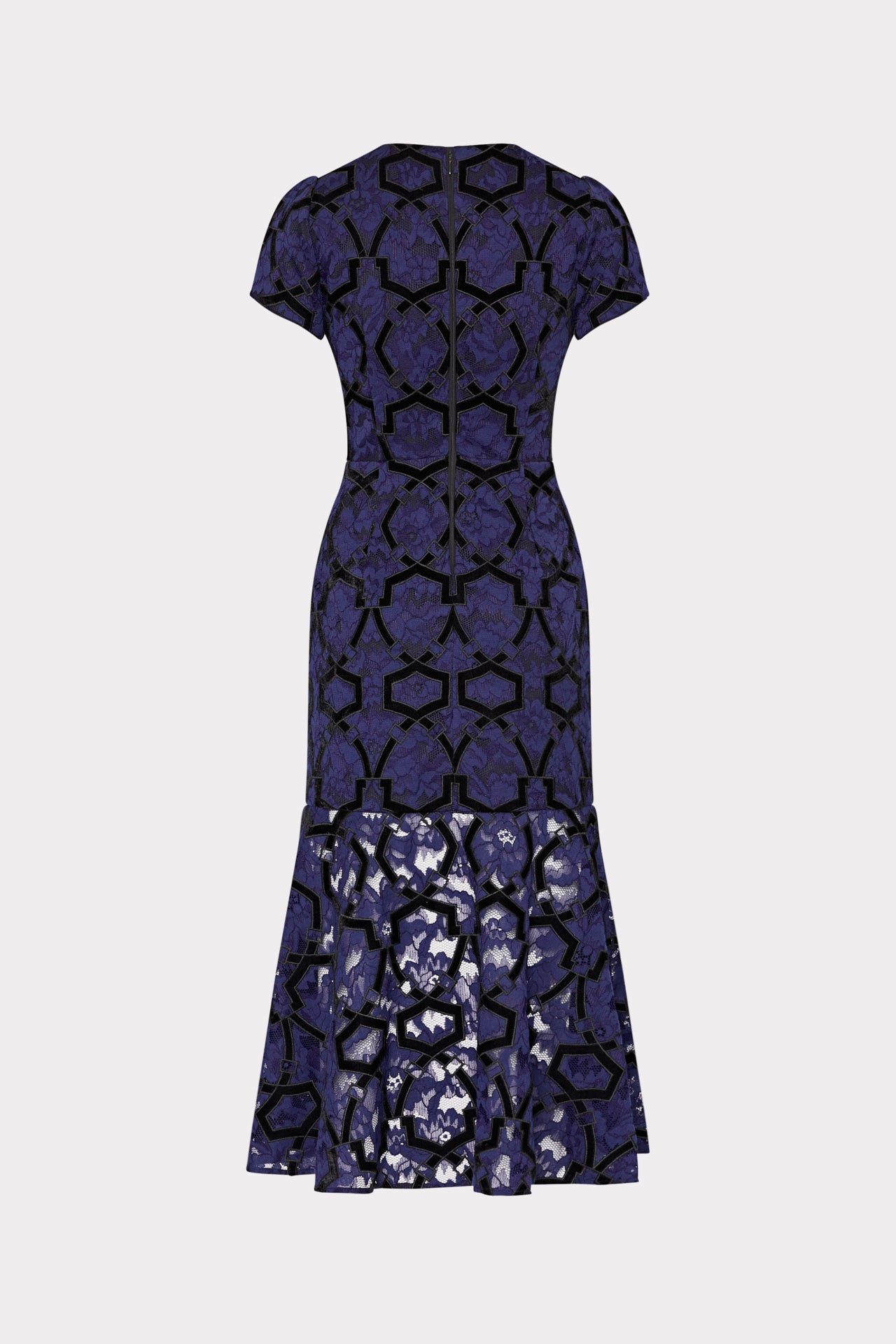 chinese dress ladies Lake Como Fitted Bodice Cami Strap Midi Dress Navy main image 0