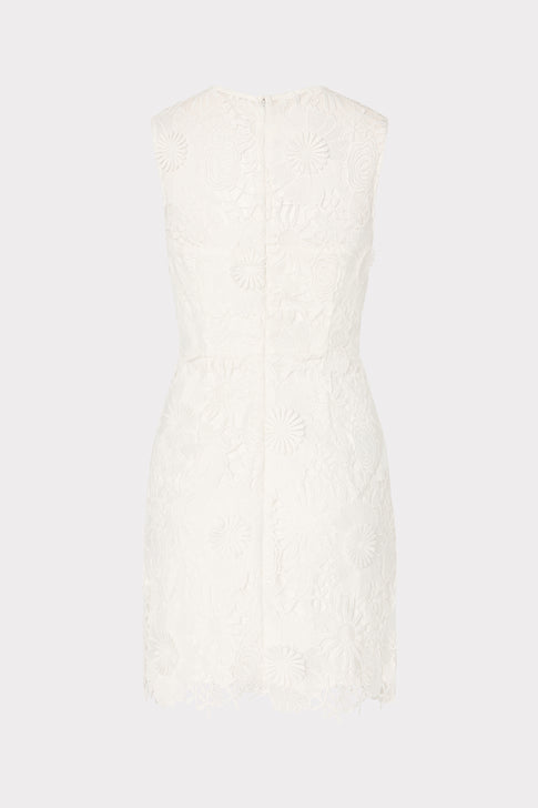 Judy Lace Mini Dress White Image 5 of 5