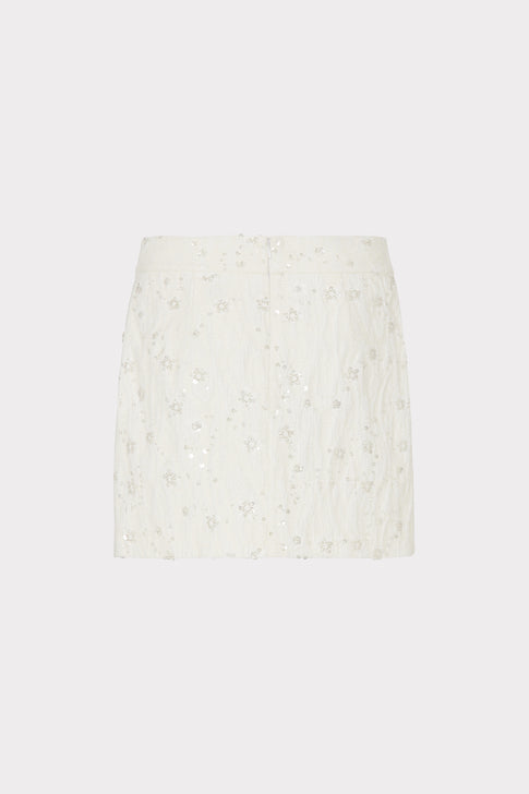 Modern Mini Beaded Skirt