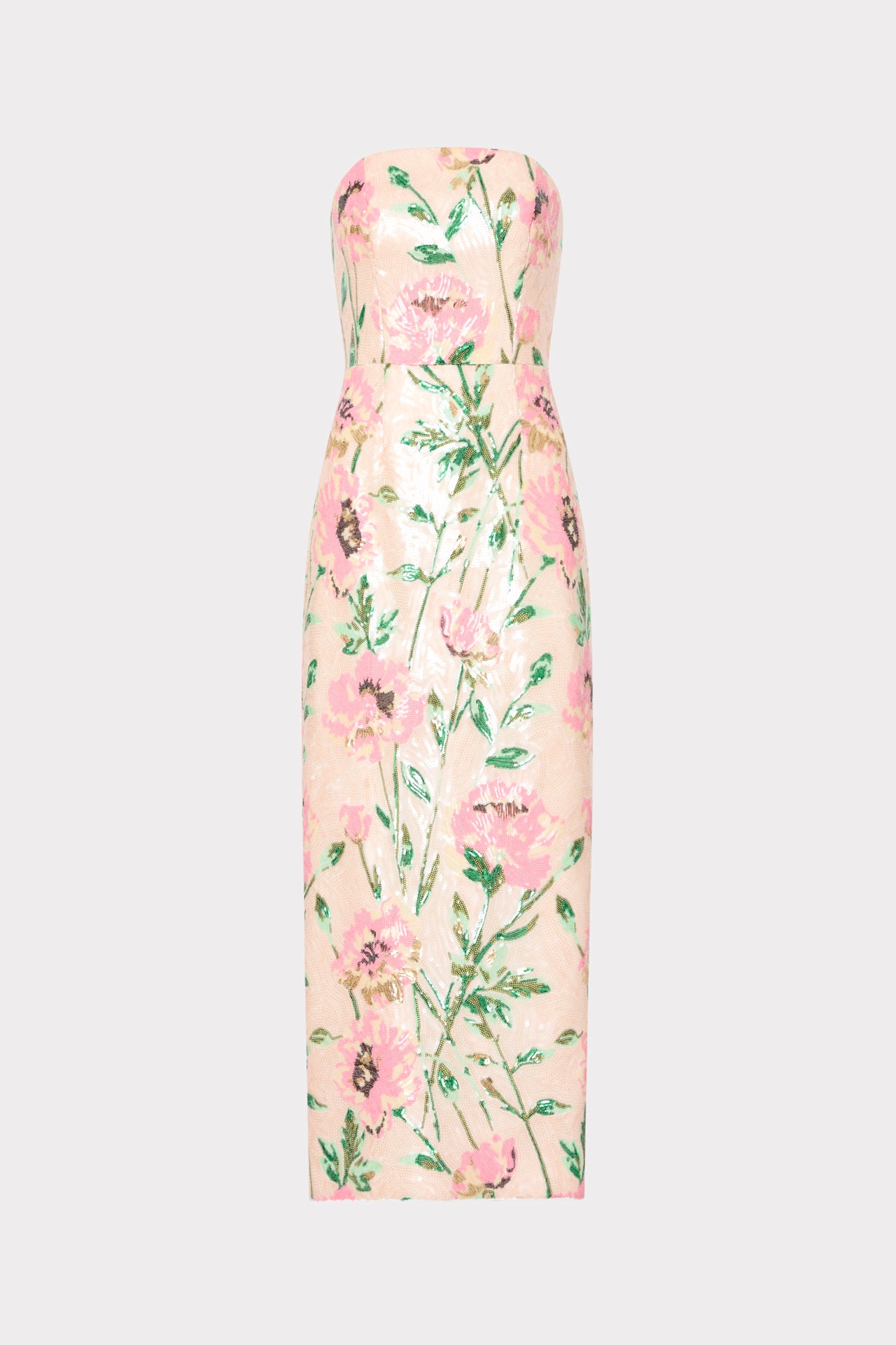 Kait Floral Sequins Dress