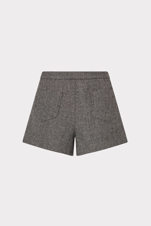 Drew Tweed Shorts Grey Multi Image 6 of 6