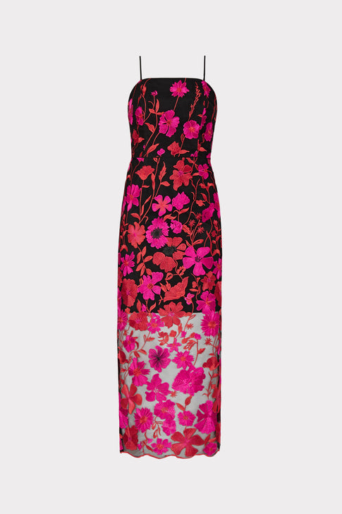 Kait Floral Embroidered Dress