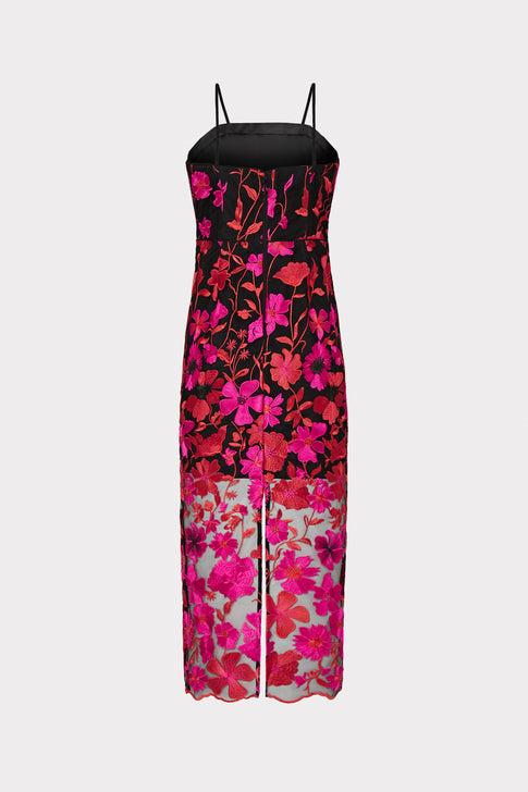 Kait Floral Embroidered Dress