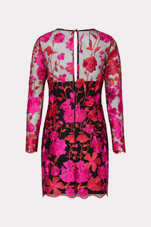 Scottie Floral Embroidered Dress