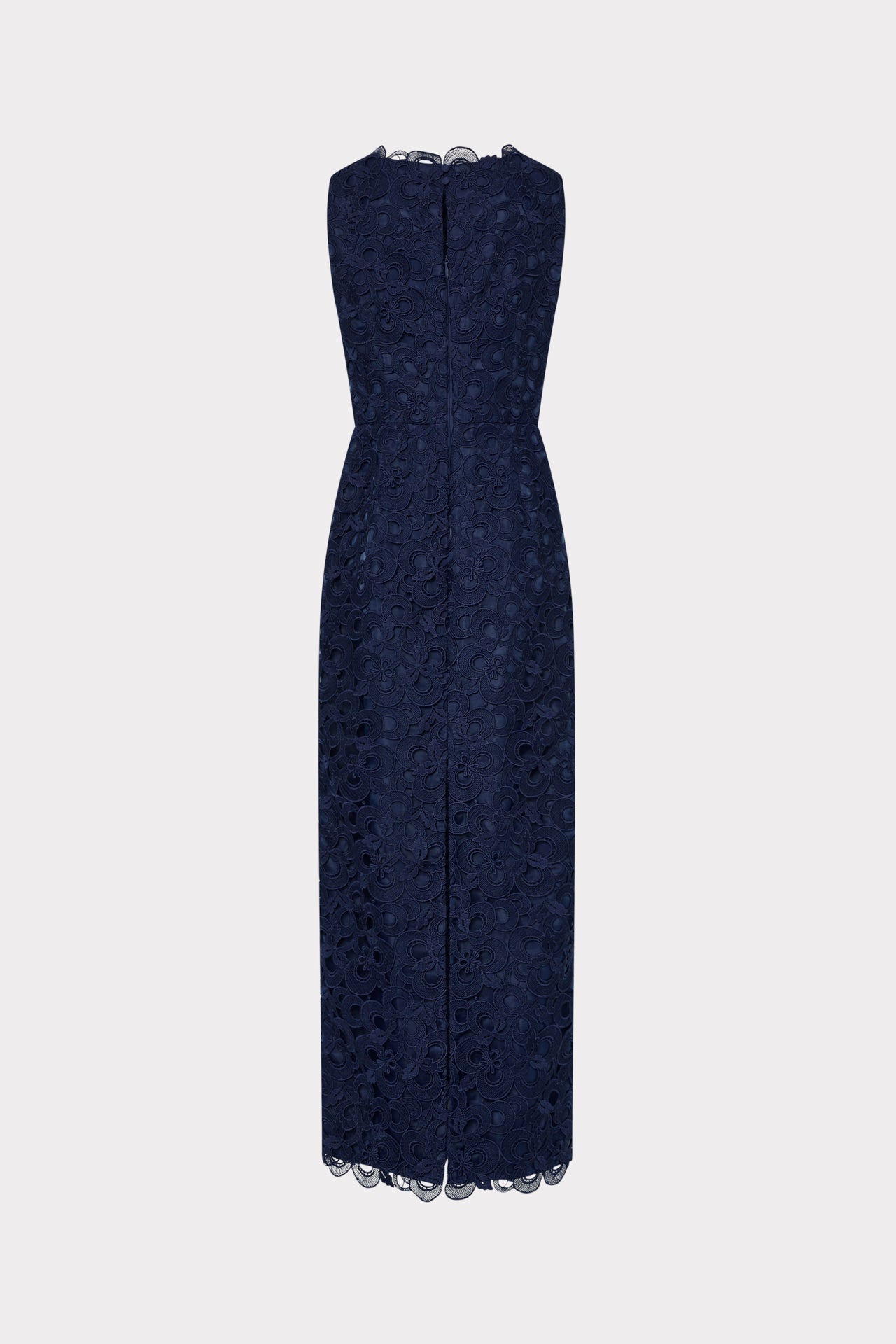 Milly Women's Molly Lace Gown - Navy - Size 4 Milly Women's Molly Lace Gown - Navy - Size 4