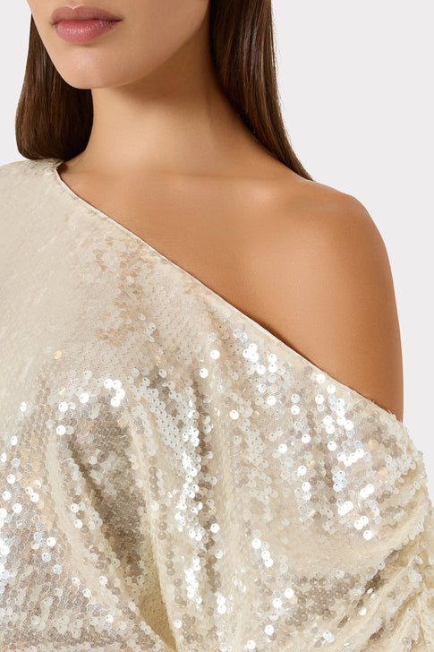 Calla Sequin Top