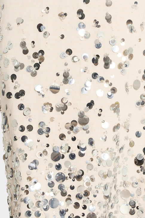 Lily Sequin Linen Dress