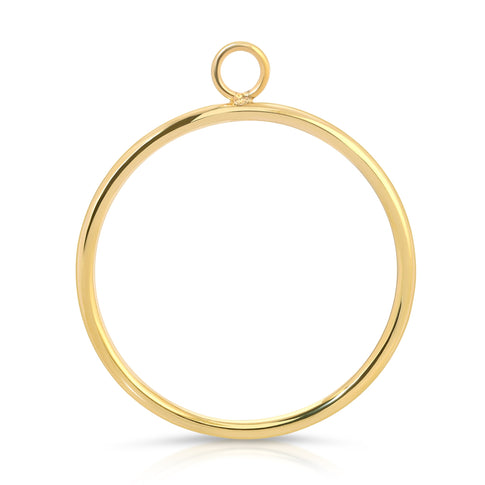 Circle Ear Jacket Gold Image 1 of 2