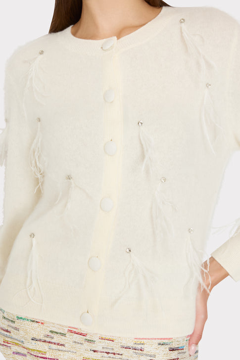 Seren Feather Cardigan