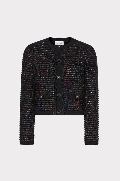 Sequin Textured Cardigan Multi Image 1 of 4
