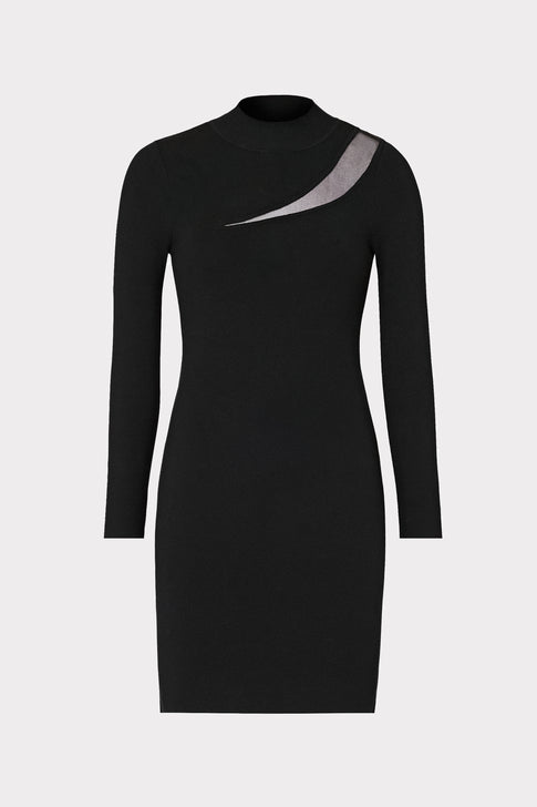 Ren Sheer Cut Out Mini Dress