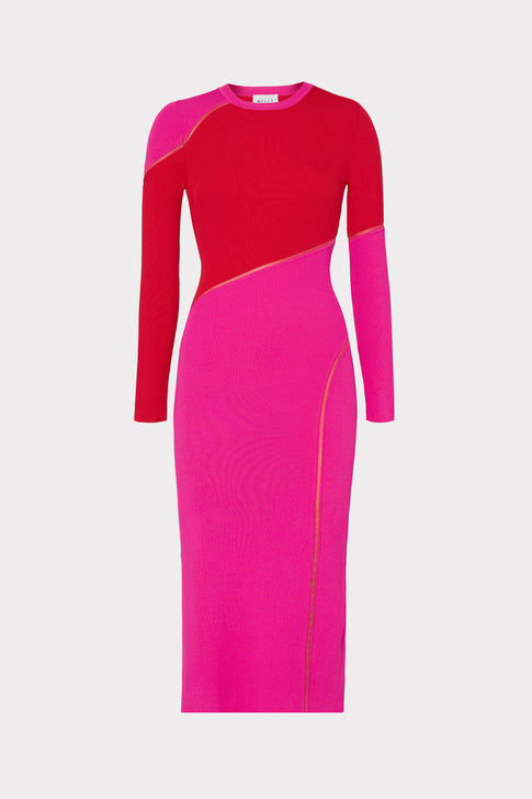 Buy online Women Pink Solid Puff Sleeve Midi Dress from western wear for  Women by Styli for ₹2069 at 6% off | 2024 Limeroad.com