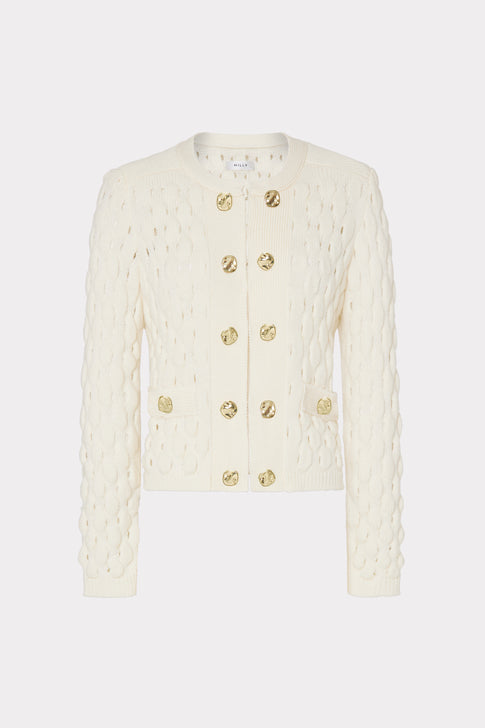 3D Textured Cardigan