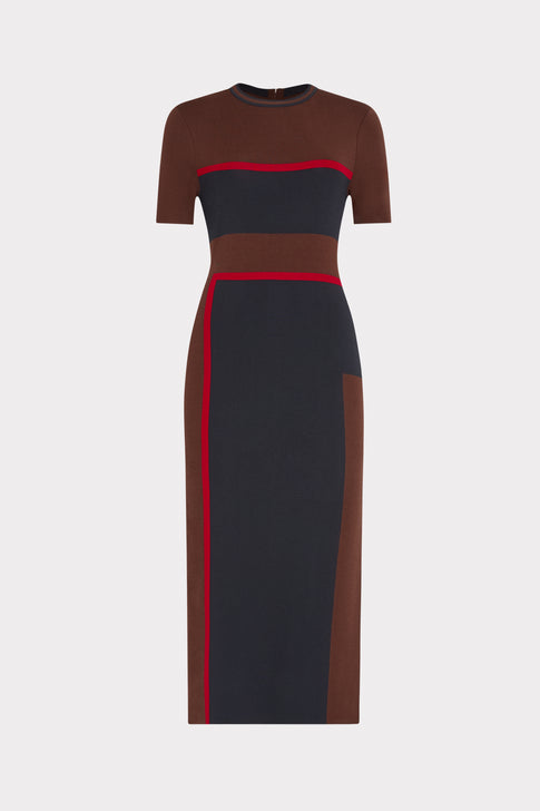 Shohona Colorblock Knit Dress