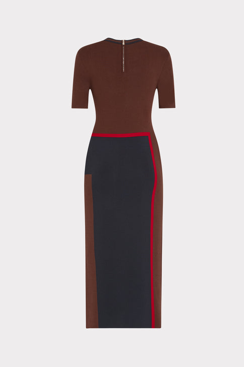 Shohona Colorblock Knit Dress