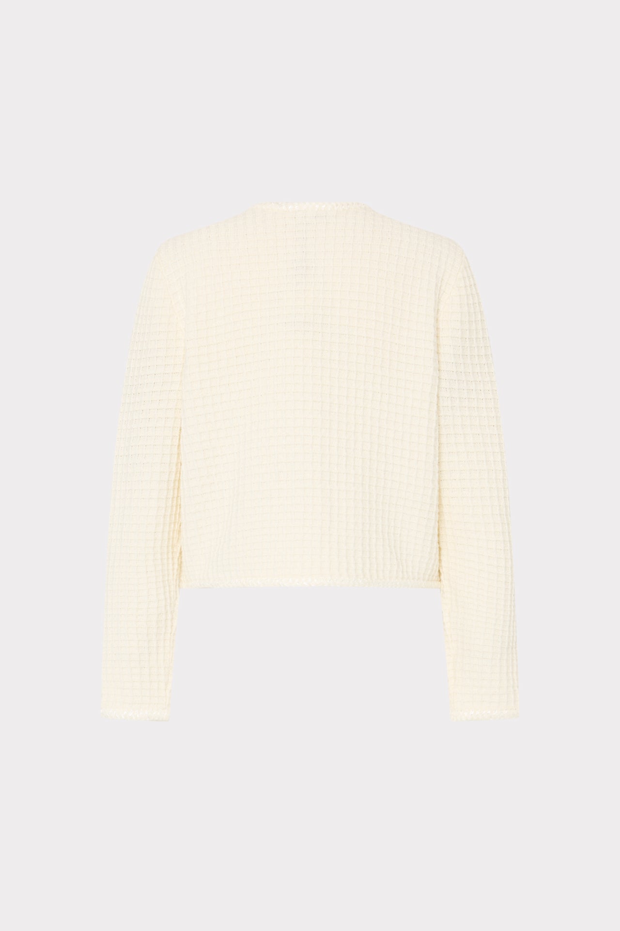Veste Cardigan Zado Vintage – Pull En Acrylique Blanc, Taille M, état Impeccable