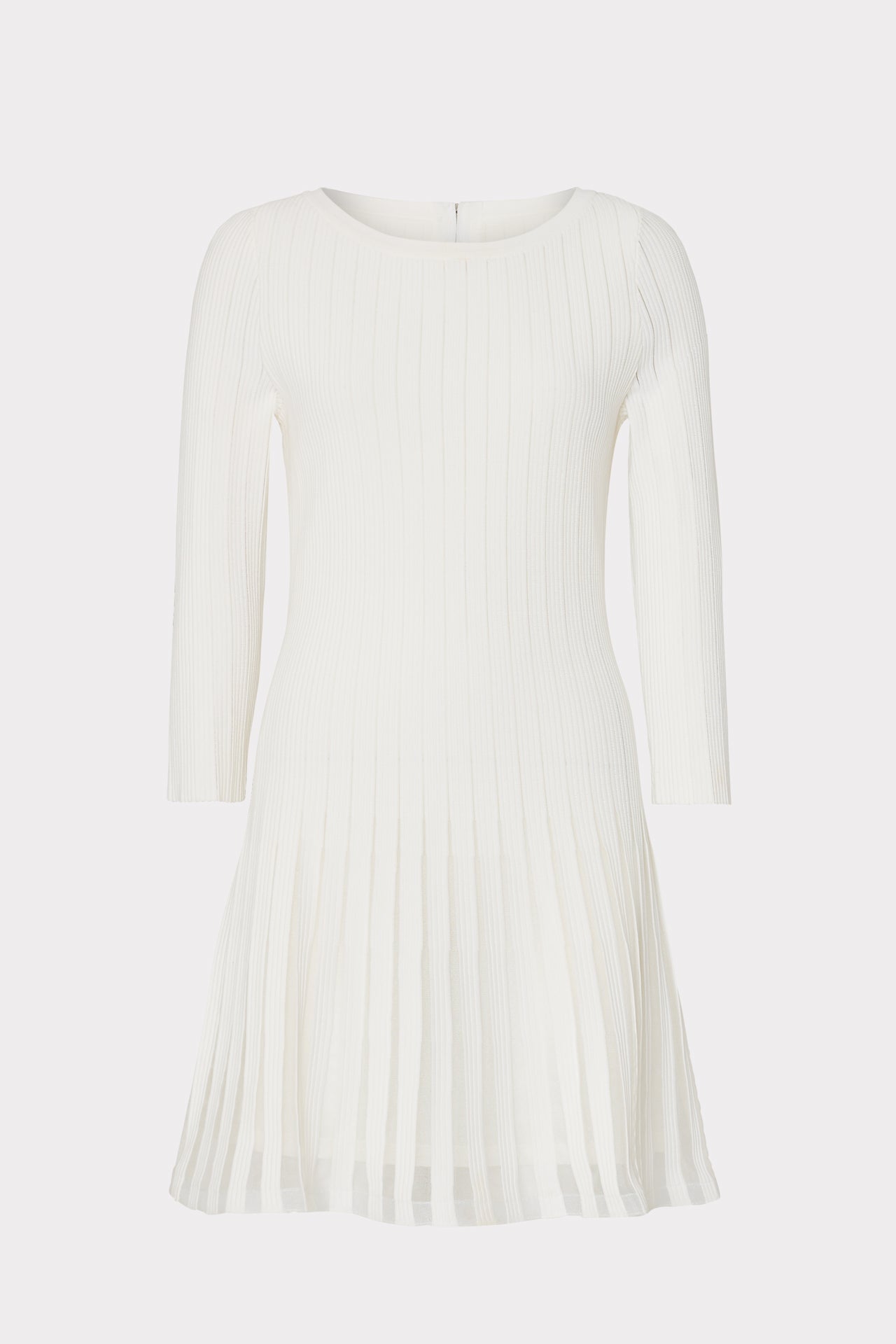 Tabitha Sheer Godet Mini Dress In Ecru MILLY tabitha-sheer-godet-mini-dress-in-ecru-milly