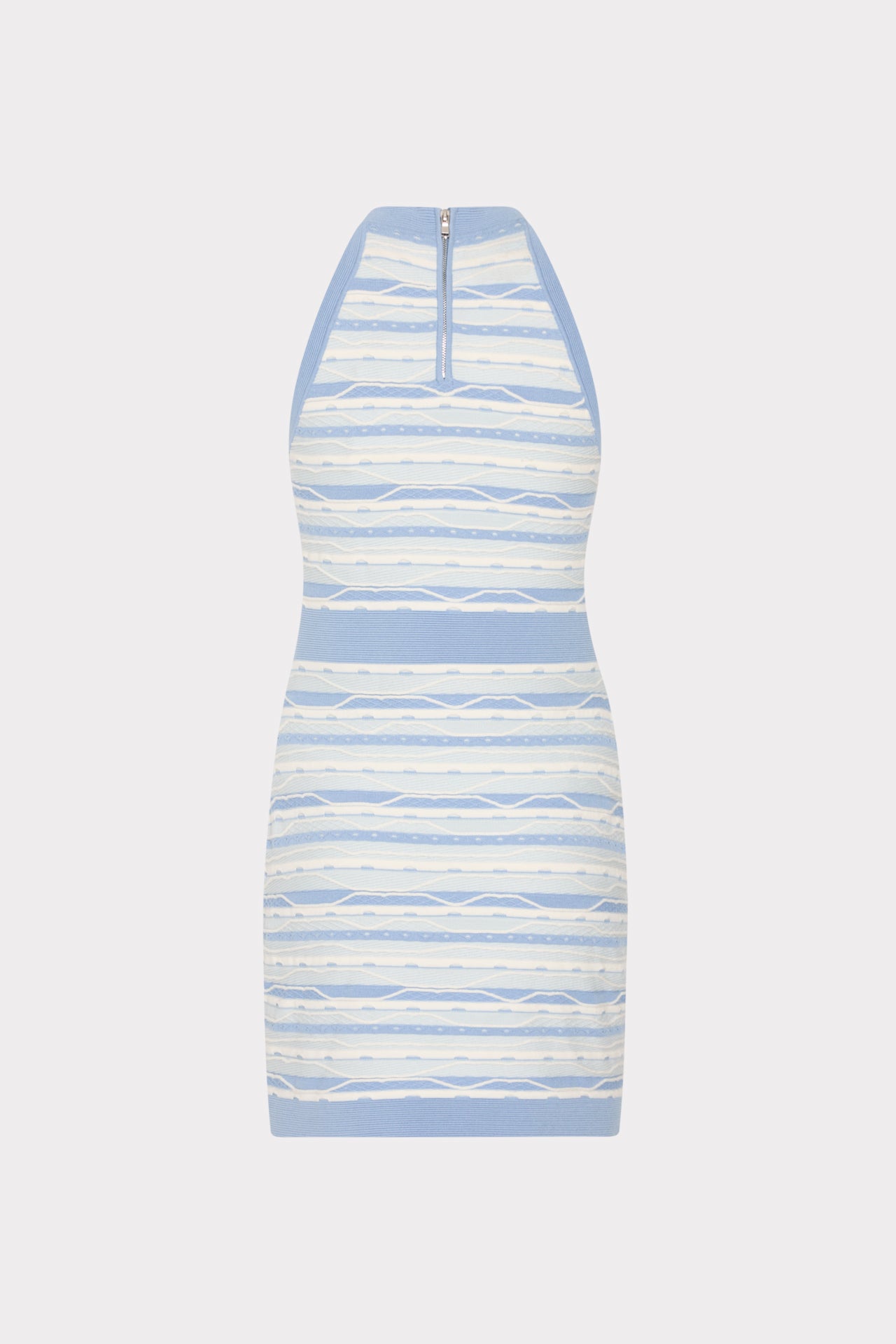 Sadie Stripe Mini Dress in Blue Multi