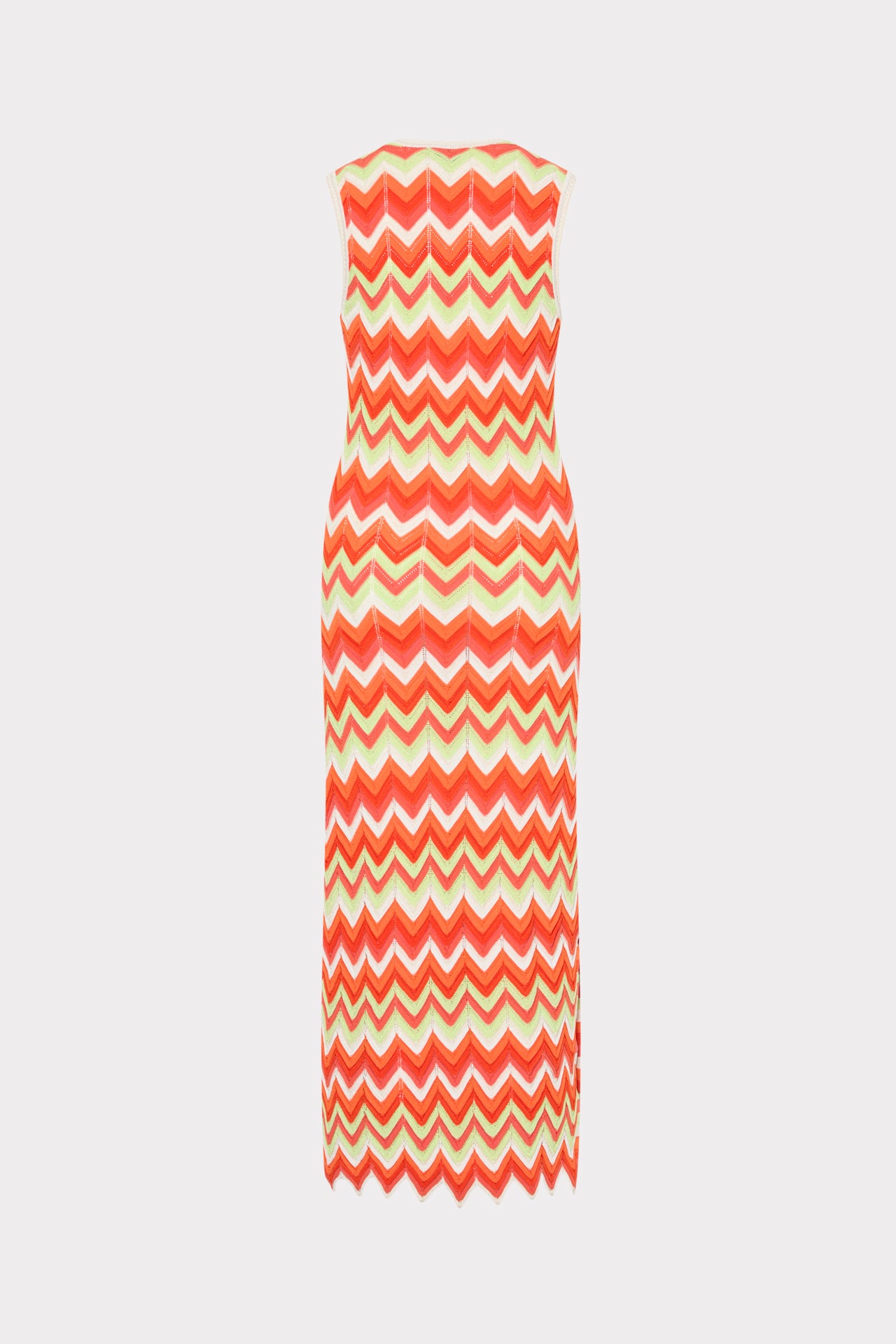 knee length dresses for ladies Burnt Orange Sleeveless Vera Midi Dress main image 1